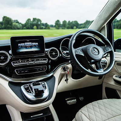 Mercedes-Benz v-class interior