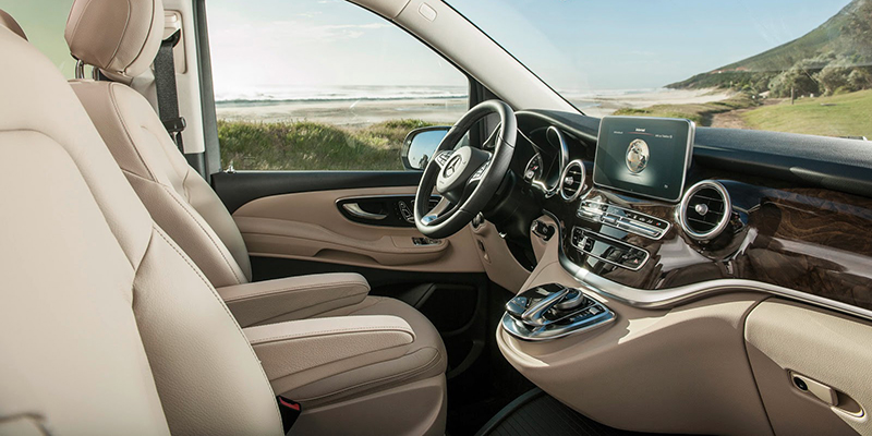 Mercedes-Benz v-class interior